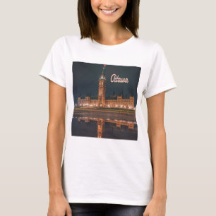 T-shirt Ottawa Canada Colline du Parlement