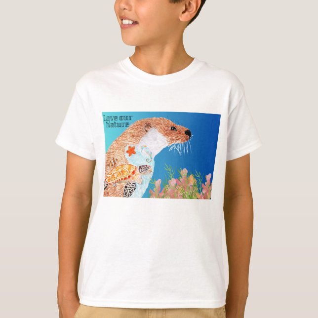 T-shirt Otter (Devant)