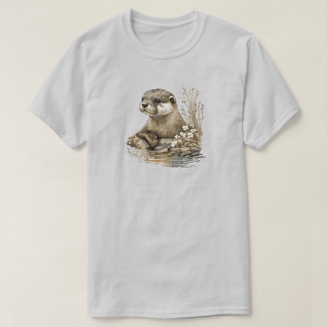 T-shirt Otter (Design devant)