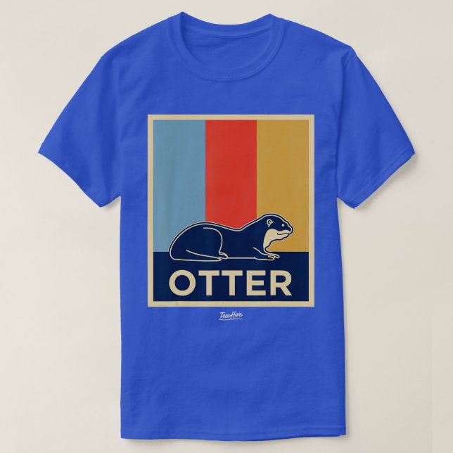 T-shirt Otter - 4 (Design devant)