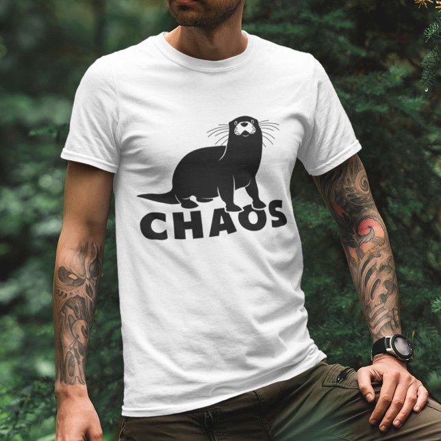T-shirt Otter Chaos (Créateur téléchargé)