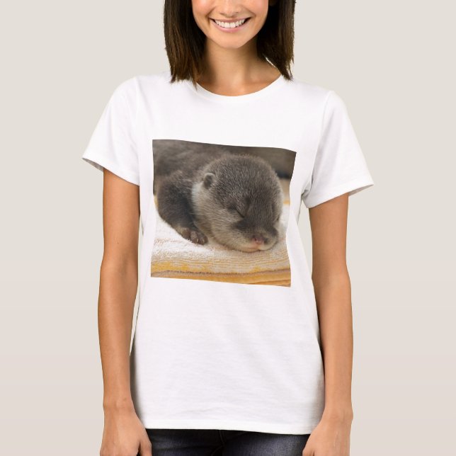 T-shirt Otter endormi (Devant)
