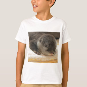 T-shirt Otter endormi
