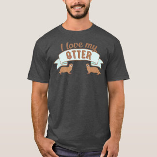 T-shirt Otter - J'aime mon Otter