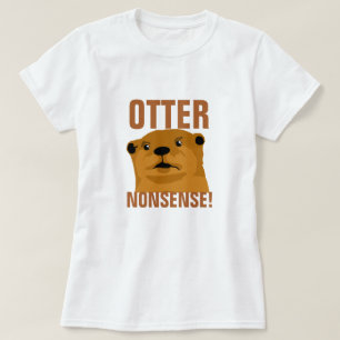 T-shirt Otter Nonsense