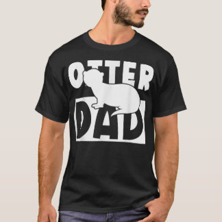 T-shirt Otter Papa Animaux Amoureux Père Day Propriétaire