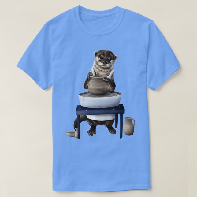 T-shirt Otter potter (Design devant)