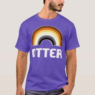 T-shirt Otter Rainbow Ours Gay LGBT Ours Gay pride Wolf