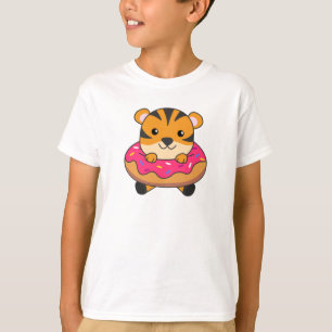 T-shirt Otter Rainbow Sweet Animaux colorés