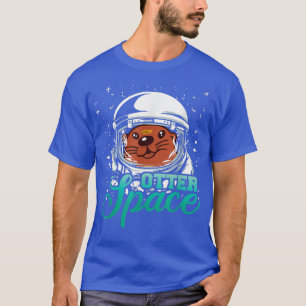 T-shirt Otter Space Animal Science Space Fan