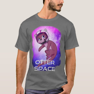 T-shirt Otter Space Externe Stars Sea River Otter