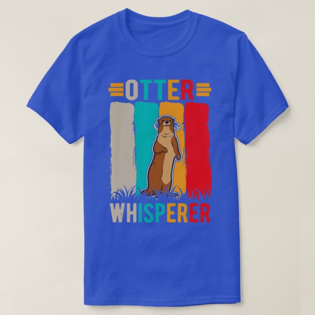 T-shirt Otter Whisperer  - 5  (Design devant)