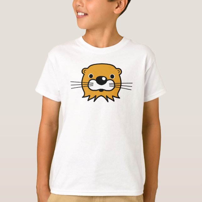 T-shirt Otter Wildlife (Devant)