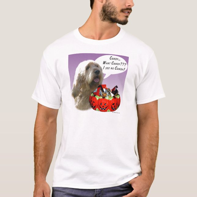 T-shirt Otterhound Halloween Candy (Devant)