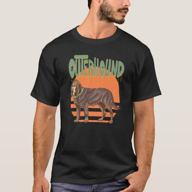 T-shirt Otterhound - Identification de chien - Odeur de ch (Devant)