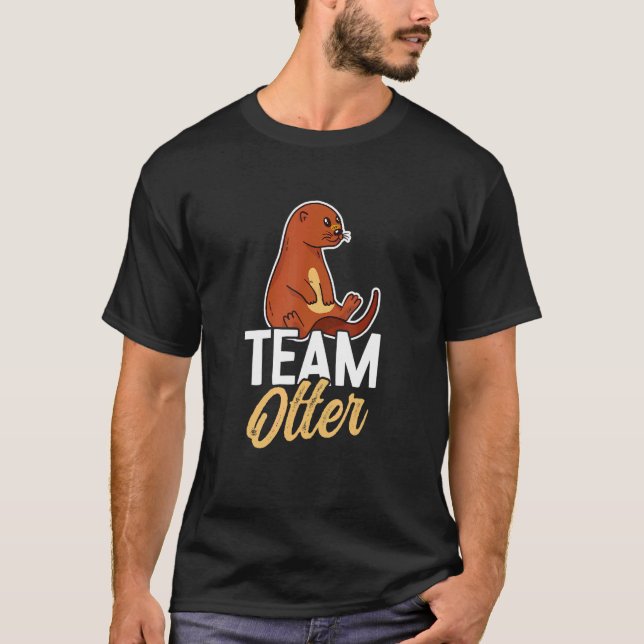 T-shirt Otters Saying   Otter (Devant)