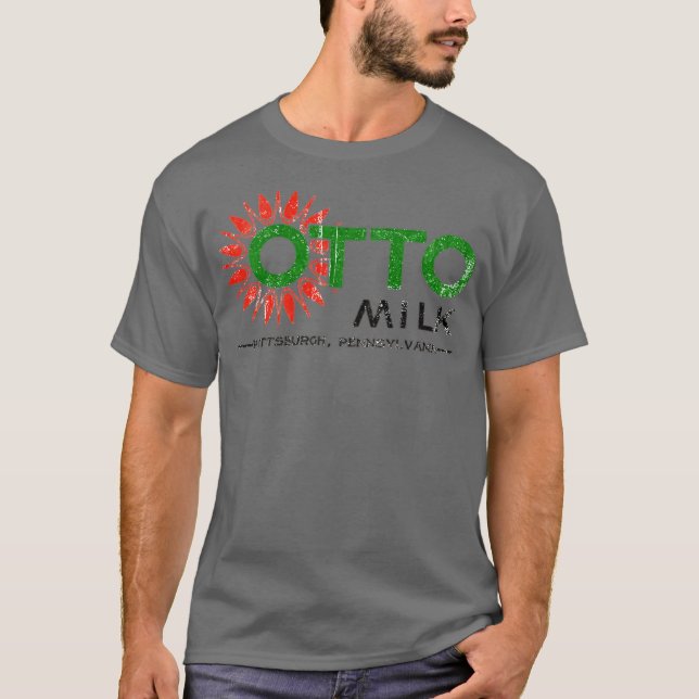 T-shirt Otto Milk Company - Pittsburgh (Devant)