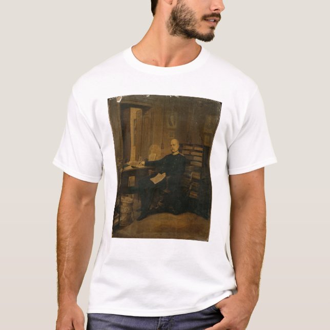T-shirt Otto von Bismarck dans son étude (Devant)