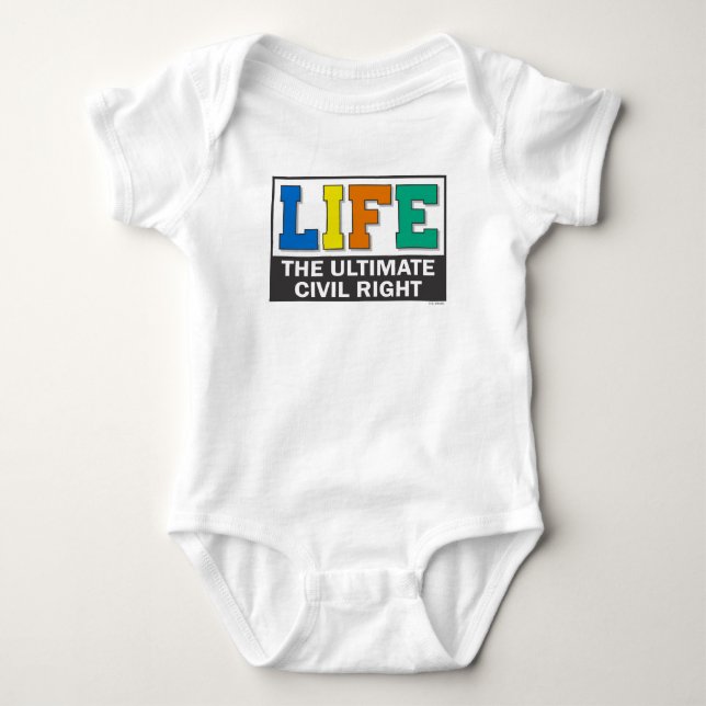 T-shirt ou body bébé. (Devant)