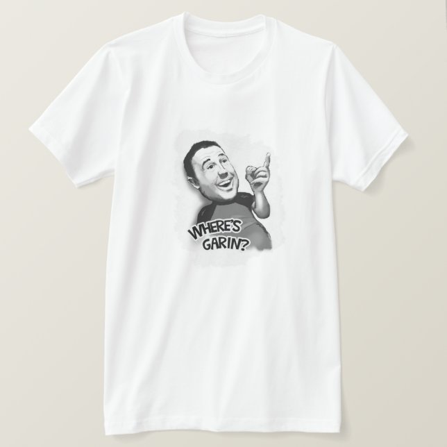 T-shirt Où est Garin ? (Design devant)