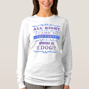 T-shirt Où est le chien ?
