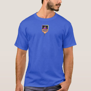 T-shirt Où est le Sun Pickleball Royal Blue