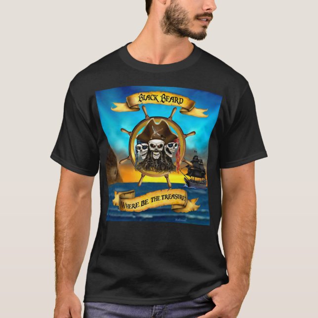 T-SHIRT OÙ EST LE TRÉSOR (Devant)