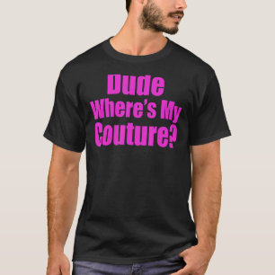 T-shirt Où est ma couture pour homme et femme