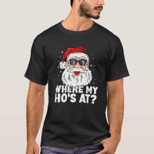 T-shirt Où est mon cheval à Funny Christmas Père Noël Inap