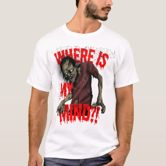 T-shirt Où Est Mon Esprit ? ! Zombie Halloween Design
