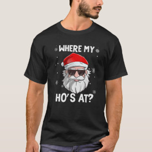 T-shirt Où est mon héros à Funny Christmas Naughty Père No