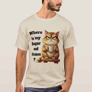 T-shirt Où est mon sucre
