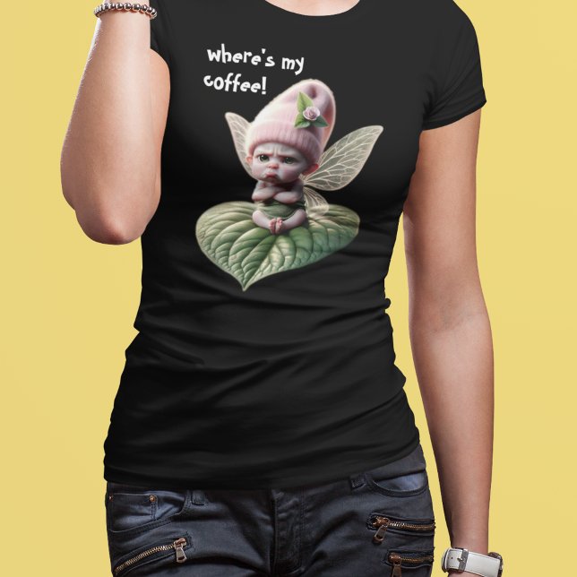 T-shirt Où est My Coffee ! (Créateur téléchargé)