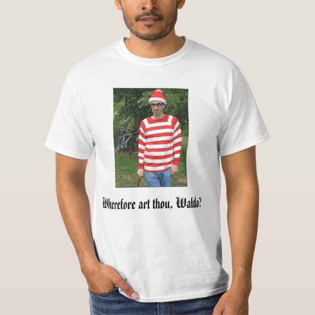 T-shirt Où est Waldo ? (Devant)