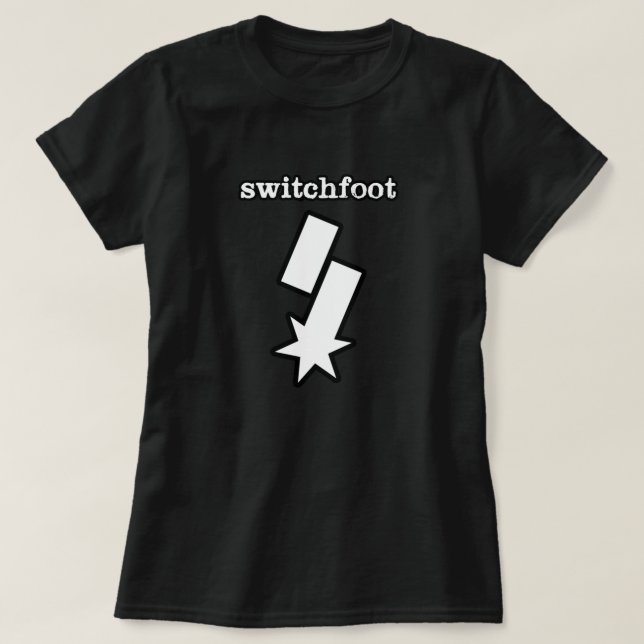 T-shirt où la lumière brille à travers switchfoot 2021 kok (Design devant)