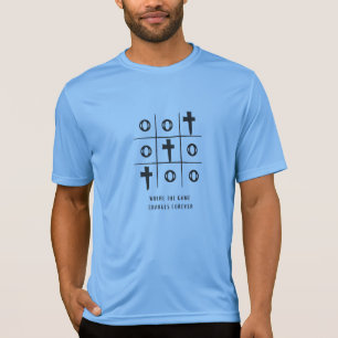 T-shirt Où le jeu change pour toujours Tic Tac Toe