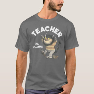 T-shirt Où les choses sauvages sont enseignantes
