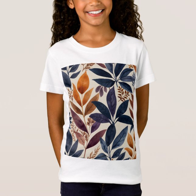 T-Shirt Où les Feuilles racontent des histoires (Devant)