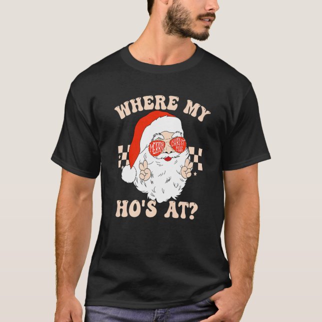 T-shirt Où Mes Hos À Rouge Super (Devant)