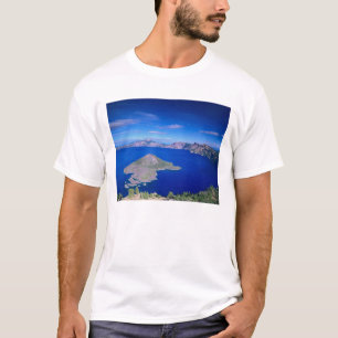 T-shirt OU, parc national de Crater Lake, île de Wizard et