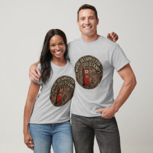 T-shirt Où puis-je demander des timbres de carburant T-Shi