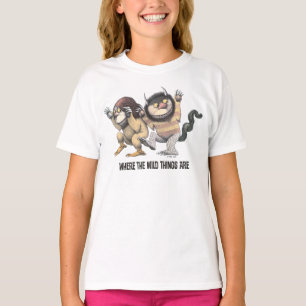 T-shirt Où sont les bêtes sauvages Deux bêtes sauvages