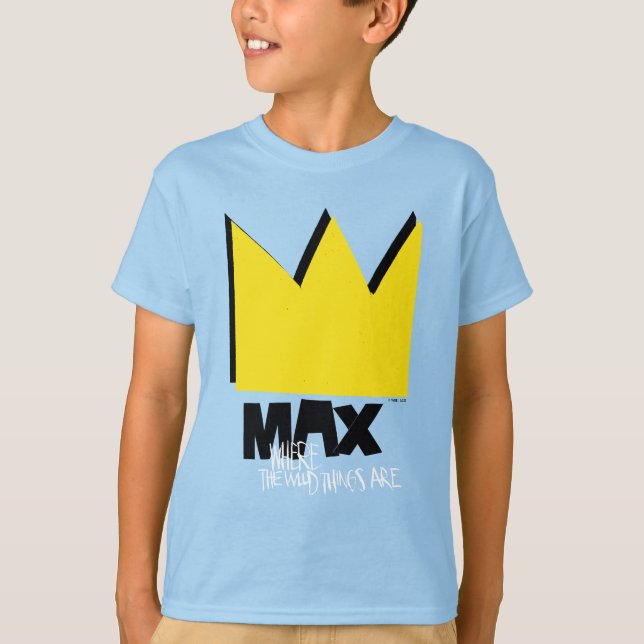 T-shirt Où sont les choses sauvages | Max. & Couronne (Devant)