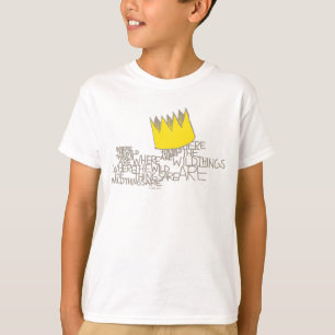 T-shirt Où sont les monstres Crown