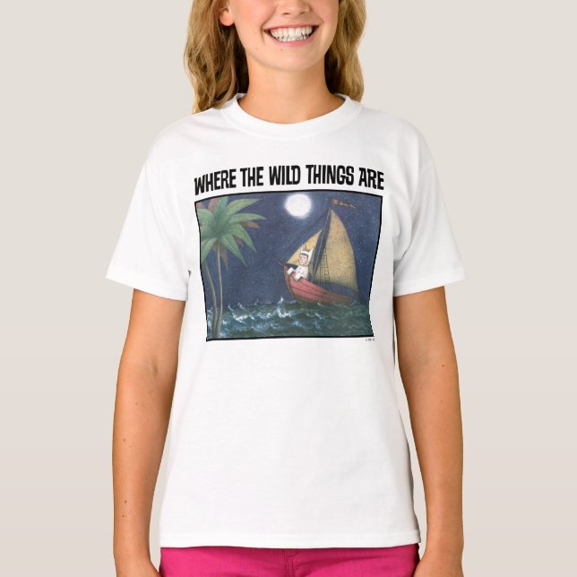 T-shirt Où sont les monstres | Scène 2 (Devant)