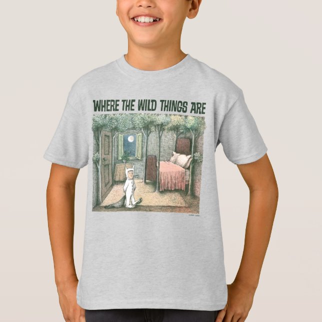 T-shirt Où sont les monstres | Scène 3 (Devant)