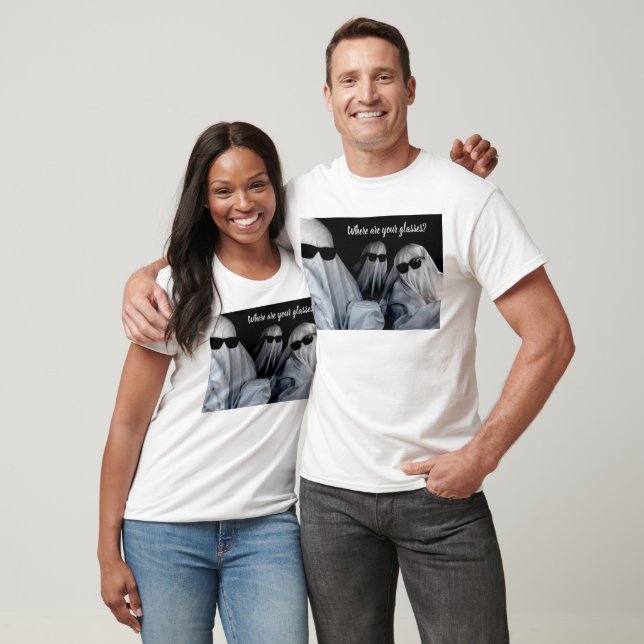 T-shirt Où sont vos lunettes ? (Unisexe)