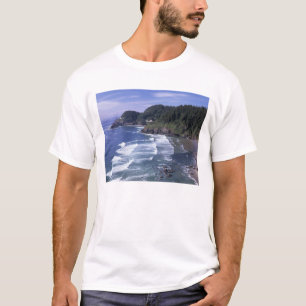 T-shirt OU, sur la côte de l'Oregon, phare de Heceta Head,