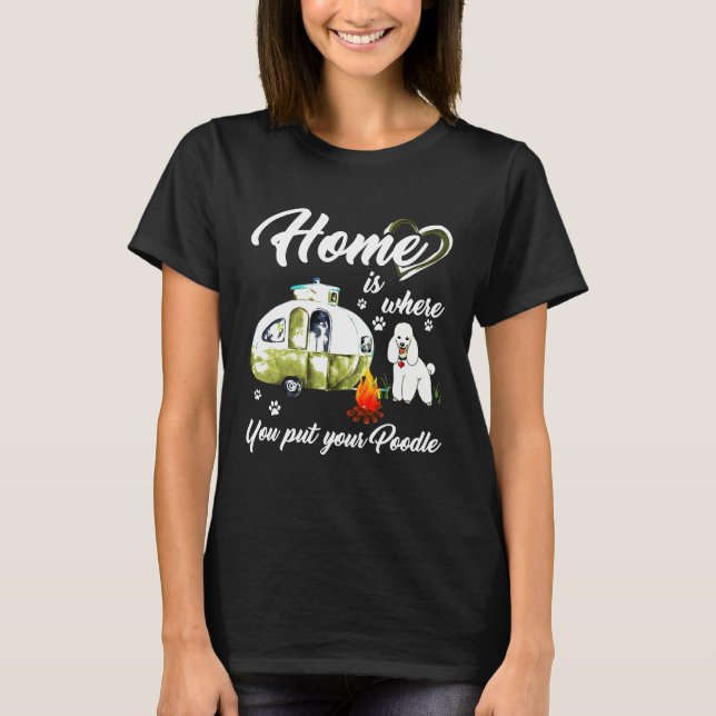 T-shirt Où Tu Mets Ton Poodé (Devant)