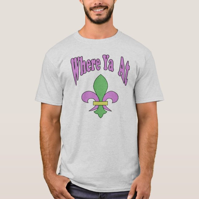 T-shirt Où Ya At-NOLa (Devant)